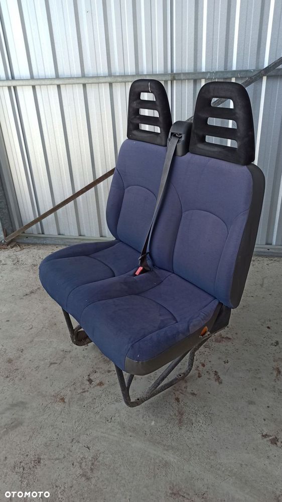 fotel pasażera kanapa ławka iveco daily 99-11 - 3