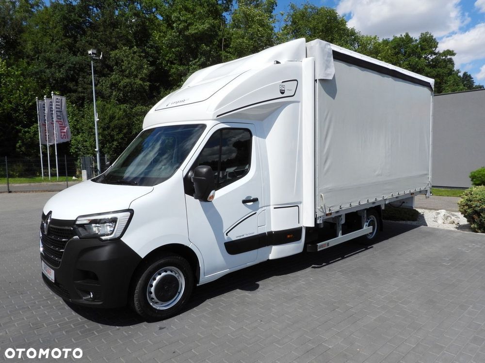 Renault MASTER PLANDEKA 10 PALET TEMPOMAT LEDY PNEUMATYKA KLIMATYZACJA  165KM - 7