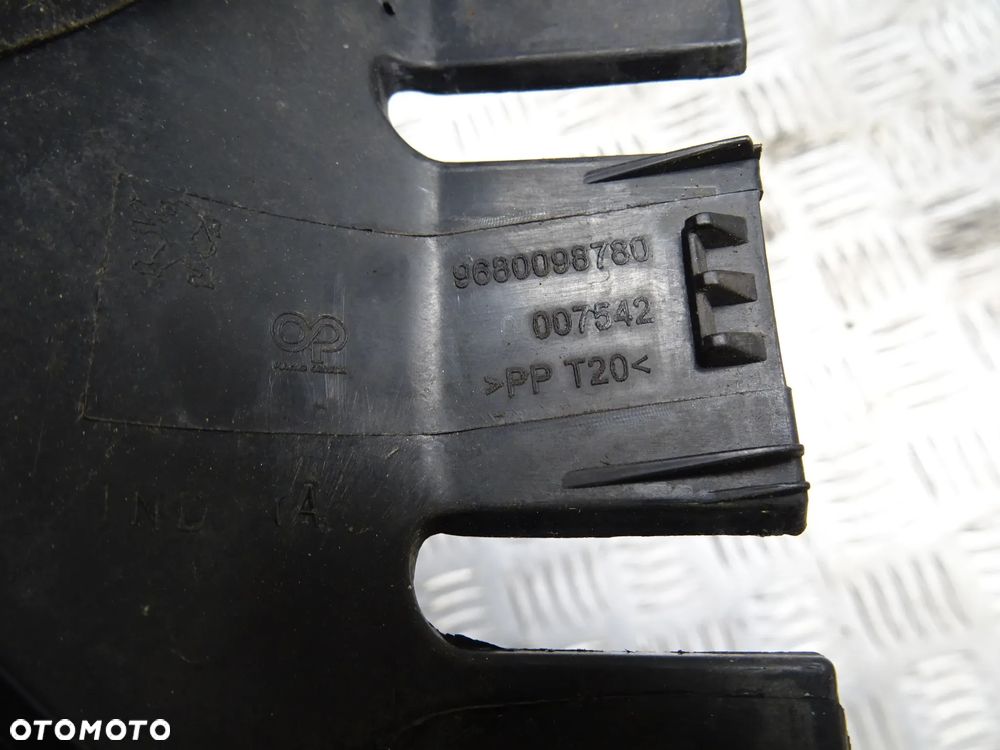 PEUGEOT 207 SW 1.6B KRATKA RAMKA HALOGENU LEWA 9680098750 - 3