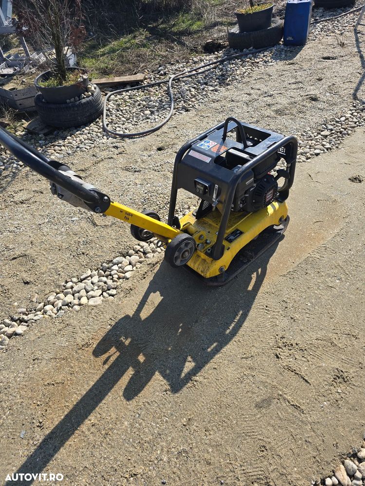 Alta Placa compactoare reversibila Baumax HPV 27/43, 149 kg - 5