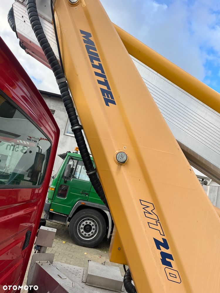 Iveco Podnośnik Koszowy 24 Metry 15 w Bok Multitel Mt240 Zwyżka Tylko 17 tys Km !!  UDT jak Wumag Ruthmann GSR - 22