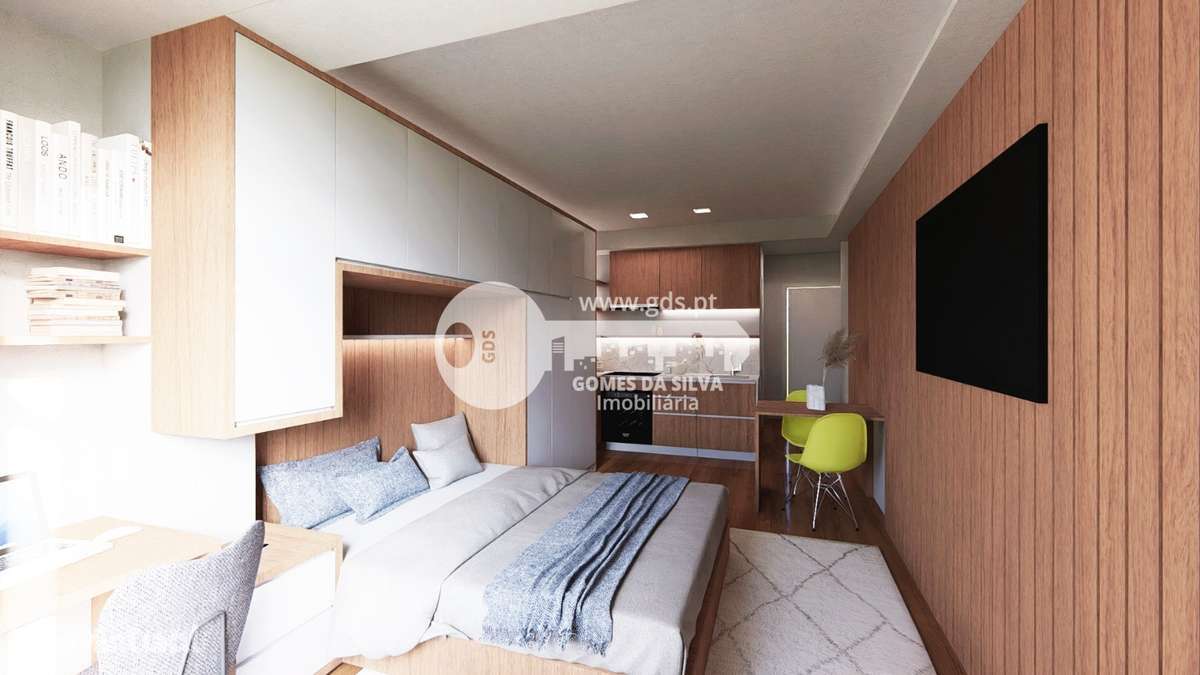 Apartamento T0 Renovado no Coração de Braga – Avenida João XXI - Grande imagem: 3/19