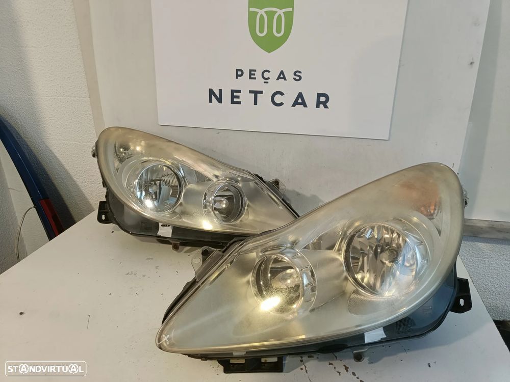Farol optica Opel corsa D 2009 - 2