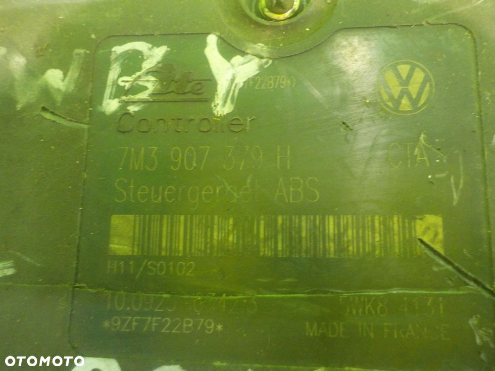 VW SHARAN I LIFT II 1.9 TDI 07r 5D pompa ABS 7M3907379H 7M3614111R - 3