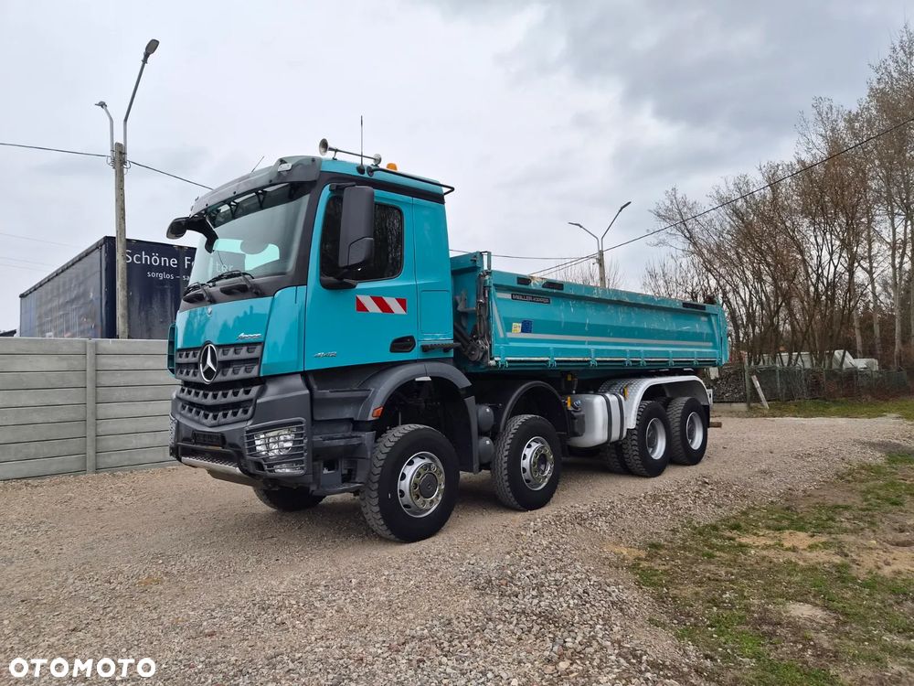Mercedes-Benz Arocs 4142 8x6 Wywrotka Meiller-Kipper Resor Euro6 Z Niemiec Actros Antos - 6