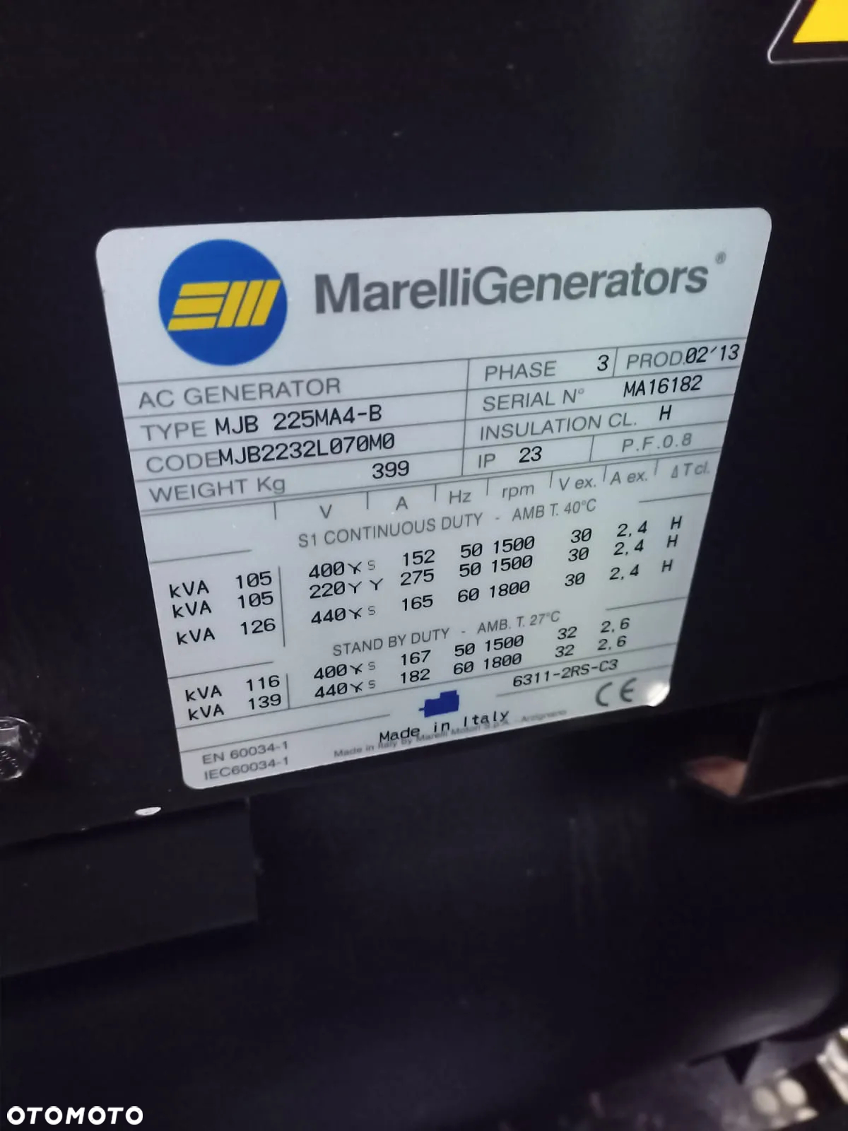 Inny MARELLI P105GX - 19