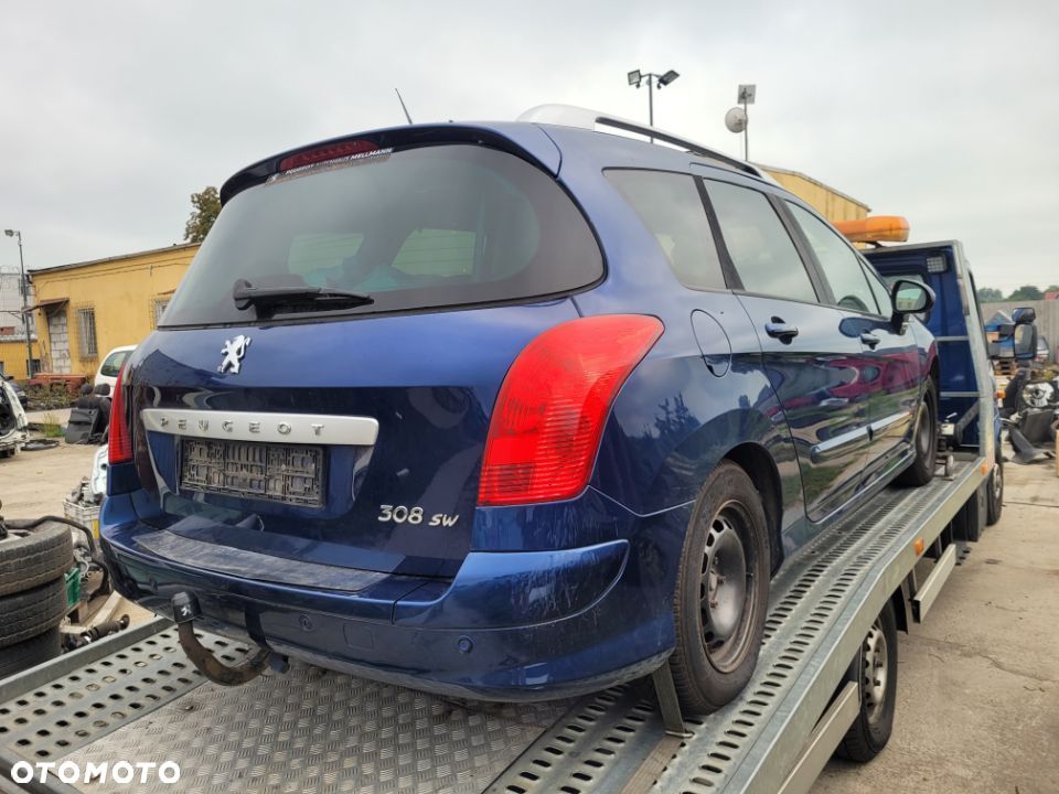Klapa tylna bagażnika szyba uchylna Peugeot 308 I T7 SW 2009r KPLD kombi - 2
