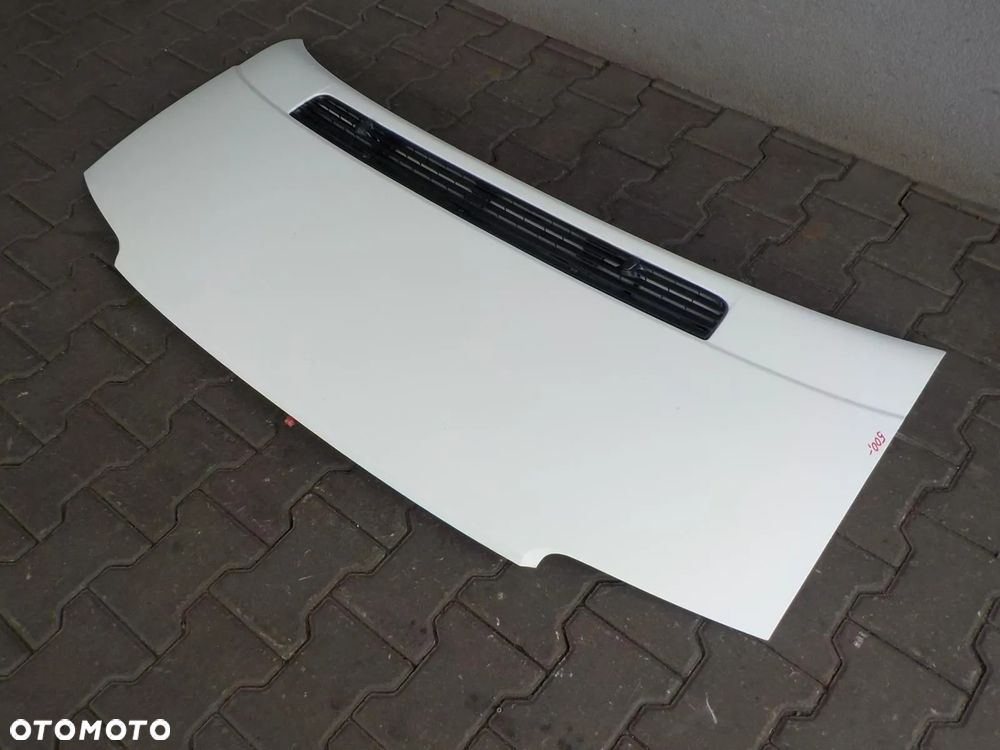 VW T4 96- MASKA KLAPA PRZÓD BIAŁA L902 ŁADNA - 2