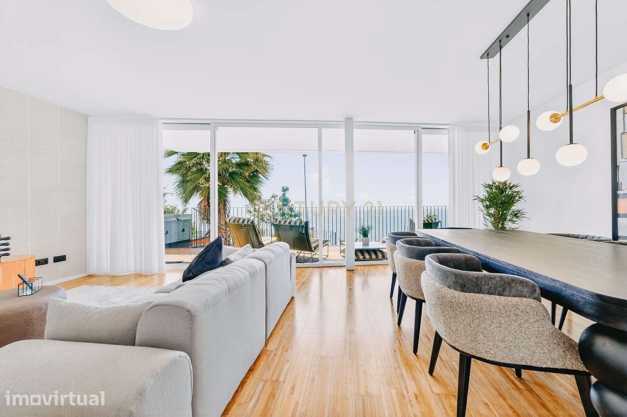 Moradia Exclusiva com Vista Lido na Prestigiada Zona da Ajuda – Jardim - Grande imagem: 3/28