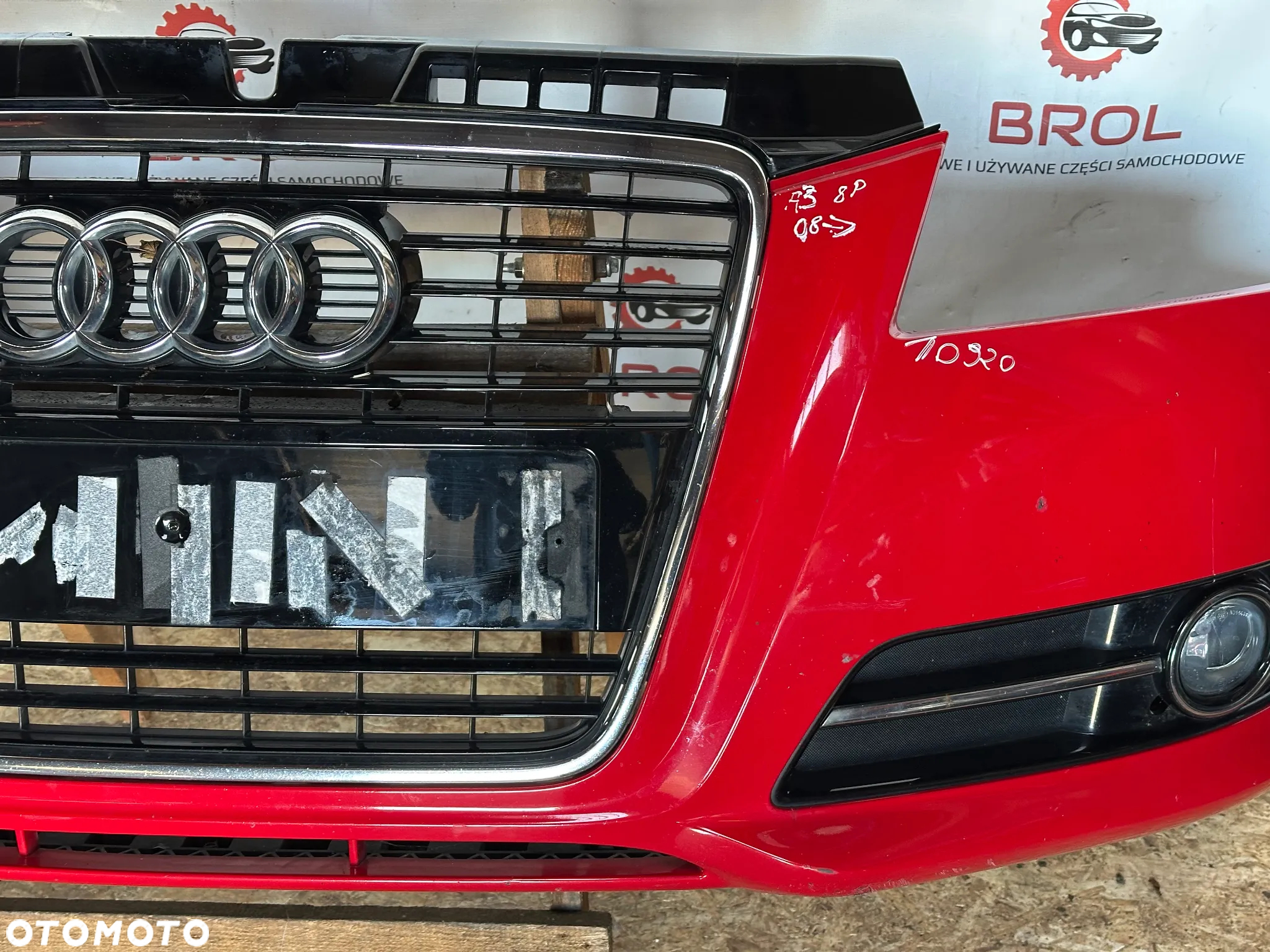ZDERZAK PRZEDNI AUDI A3 8P 08-12 LY3J - 4
