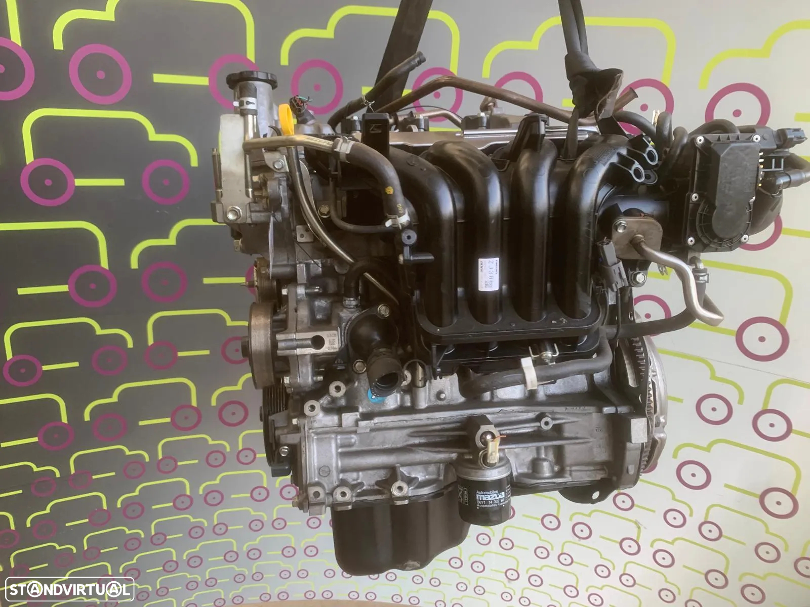 Motor MAZDA 2 (DE_, DH_) 1.4 i 75cv de 2014 Ref - ZJ  NO-20355 - 6