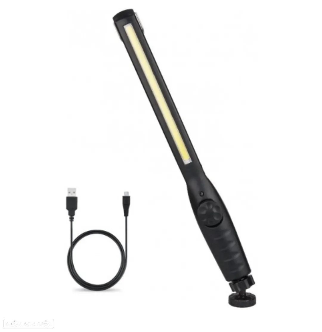 Lanterna oficina inspeção automóvel LED + base magnética - 1