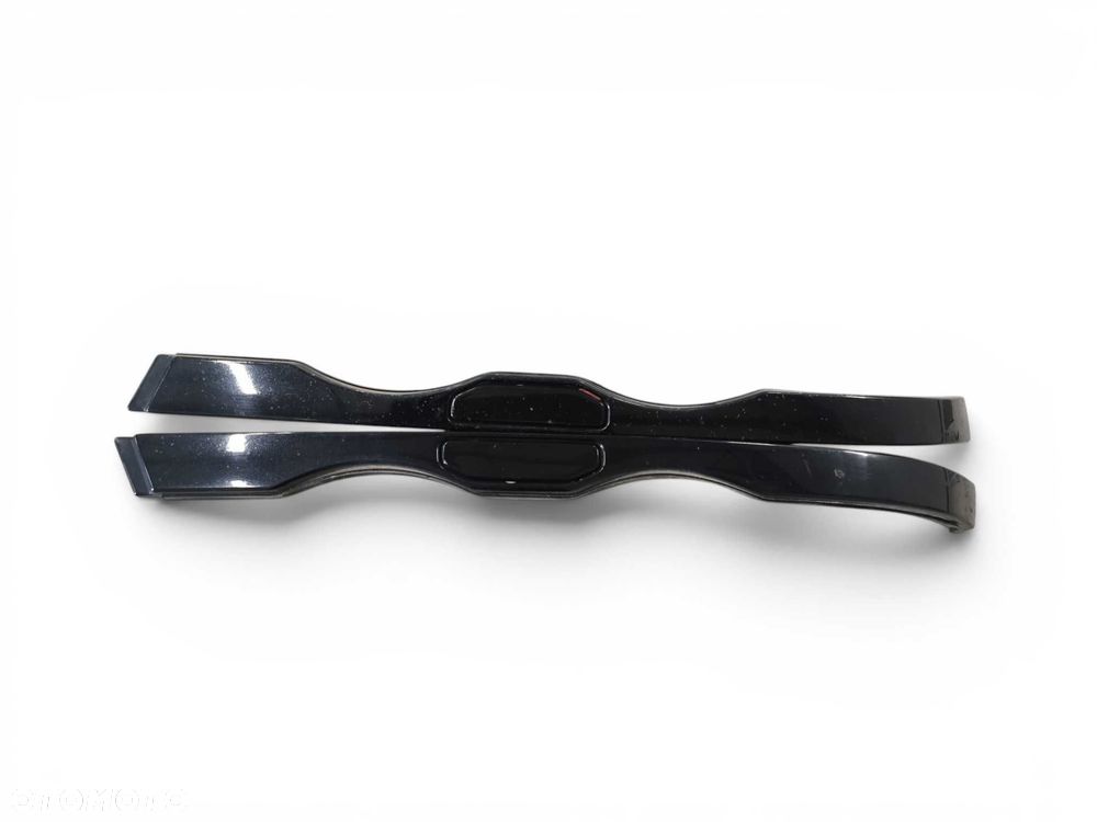 Listwy pod lampy lewa prawa listwa BMW E46 Sedan touring kombi xenon black sapphire 475 przedlift
