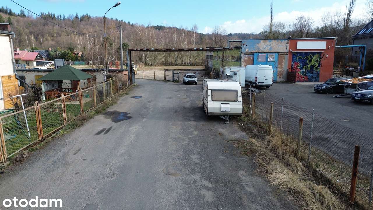 Hala na działce 2410 m2 w Kowarach z asfaltowym dojazdem - Pełny obrazek: 4/5