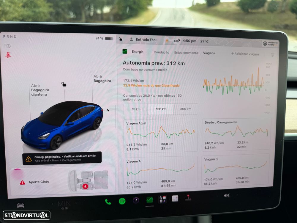 Tesla Model 3 Long Range Tração Traseira - 23