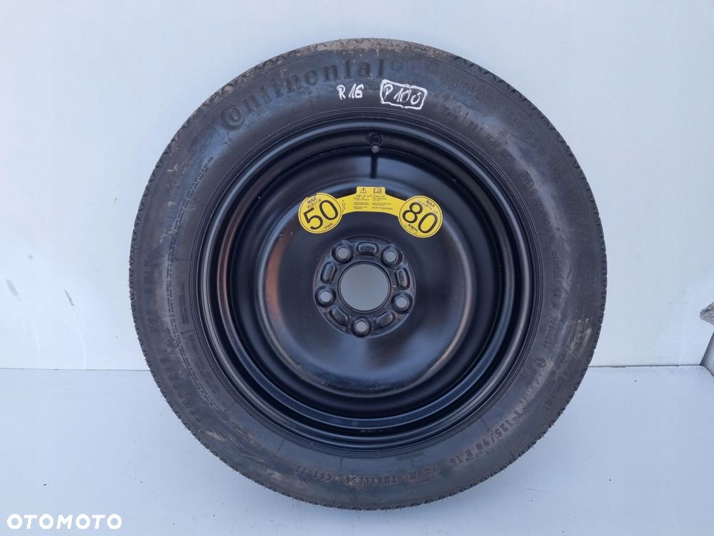 KOŁO ZAPASOWE DOJAZDOWE Ford C-Max Focus Mk3 III _ 125/90 R16 5x108 AM51B - 1