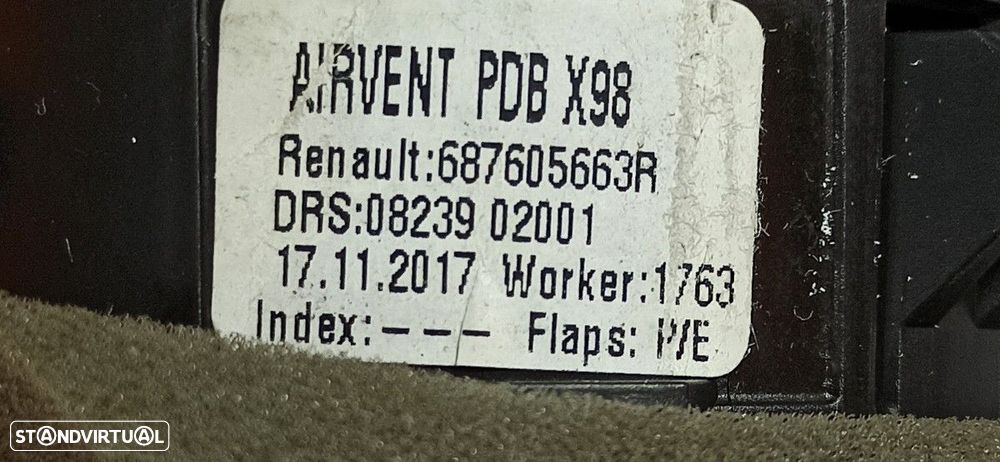 AERADOR FRENTE ESQUERDO RENAULT CLIO IV LIFE - 3