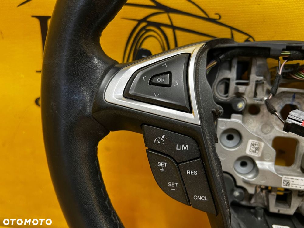 KIEROWNICA SKÓRA MULTIFUNKCJA MANETKI ŁOPATKI FORD MONDEO MK5 - 6
