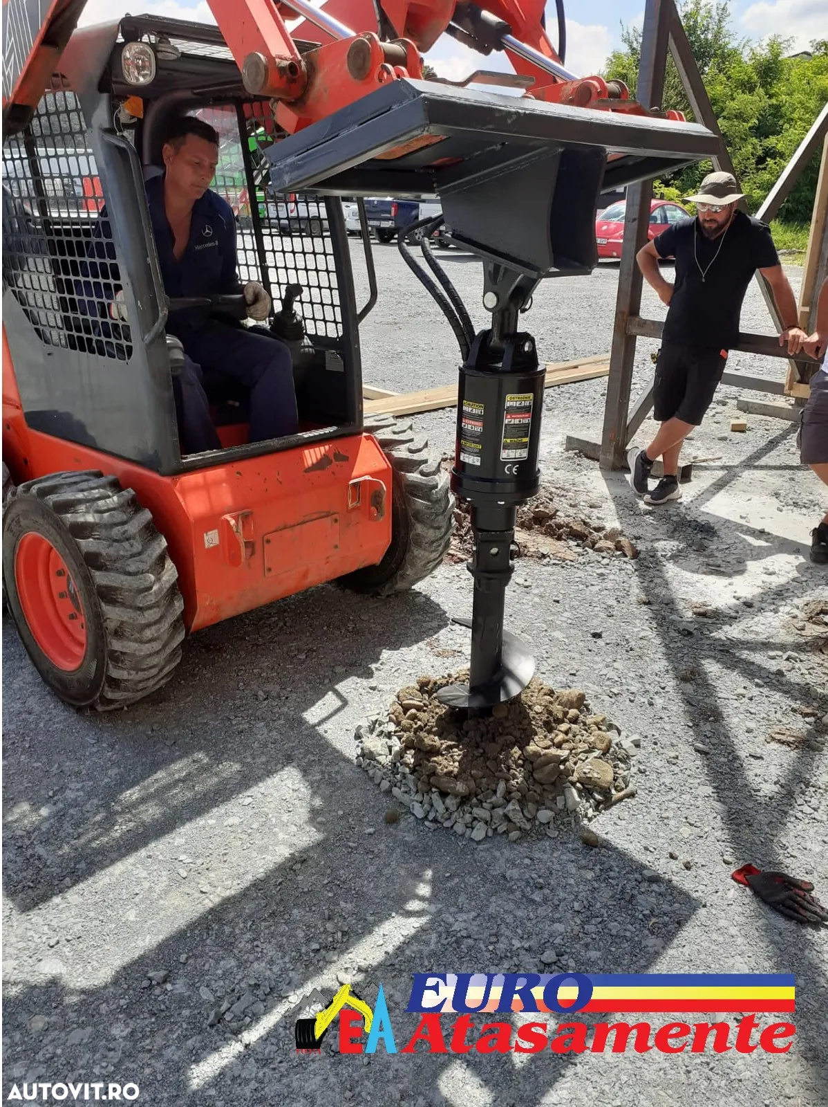 Foreza burghiu mini excavator DIGGA - 2