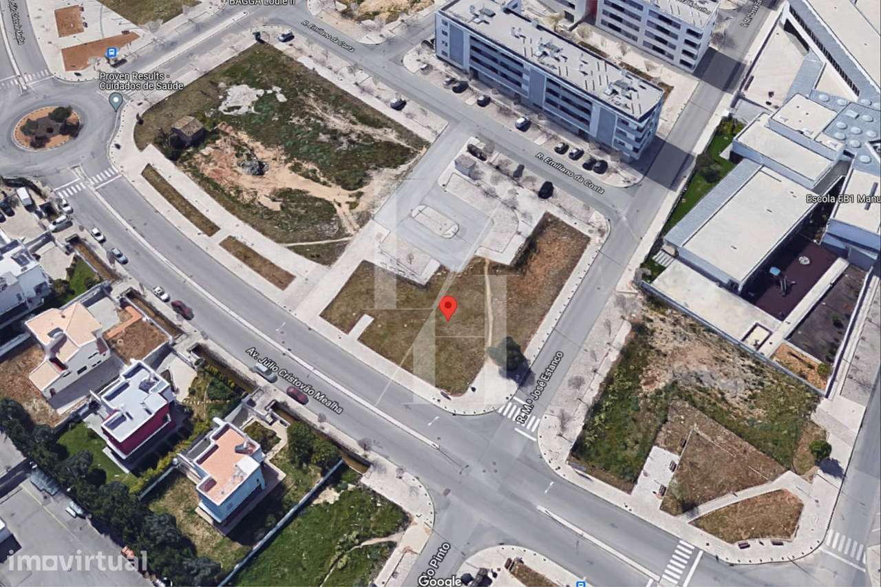 Terreno urbano para construção de 8 apartamentos T3 em S. Clemente, Lo - Grande imagem: 3/7