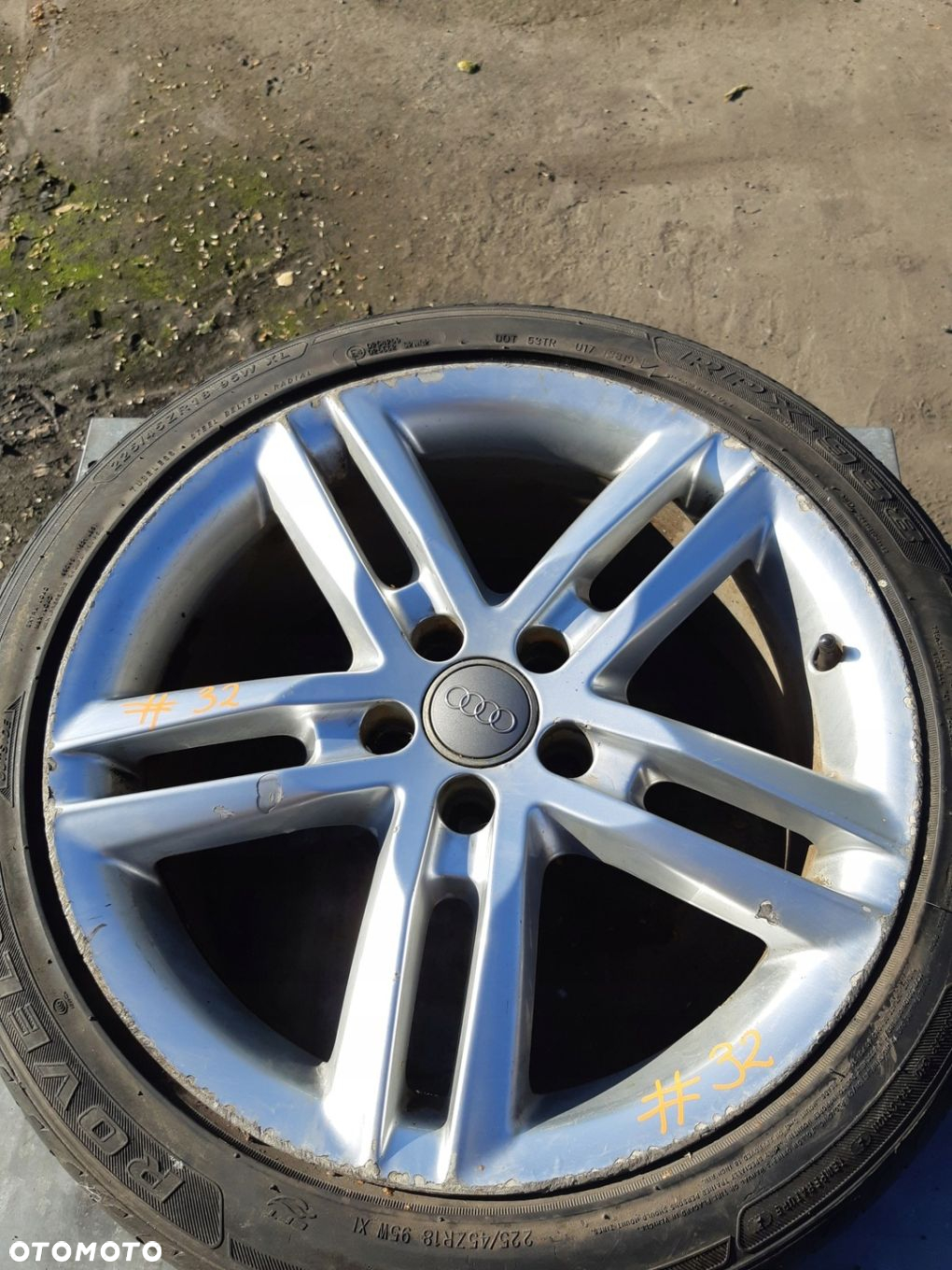 AUDI A6 C7 FELGA ALUMINIOWA 8.0" x 18" 5x112 ET 39 4G0601025Q - 2