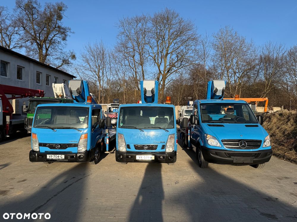 Nissan Podnośnik Koszowy 26 metrów Zwyżka 15 w Bok Wumag Palfinger UDT jak Ruthmann Multitel Gsr - 4