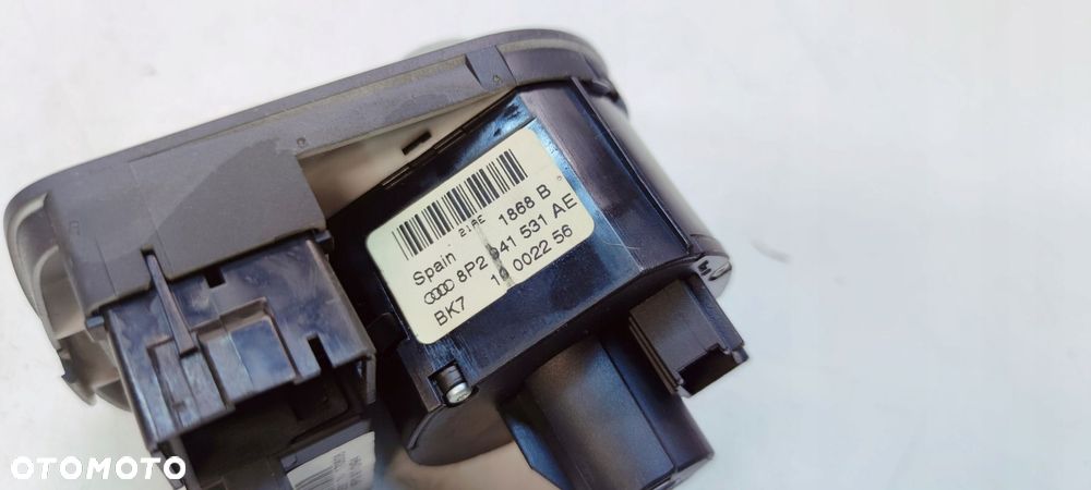 WŁĄCZNIK ŚWIATEŁ DRL AUDI A3 8P LIFT 8P2941531AE UK - 6