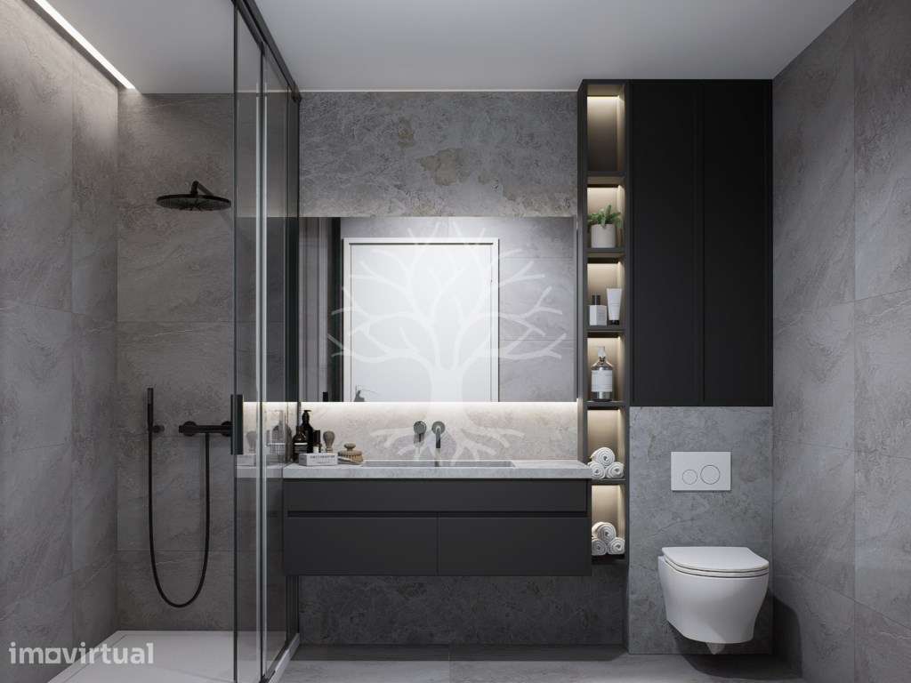 Apartamento T1 em construção com varanda e lugar de garagem, São Jo... - Grande imagem: 4/13
