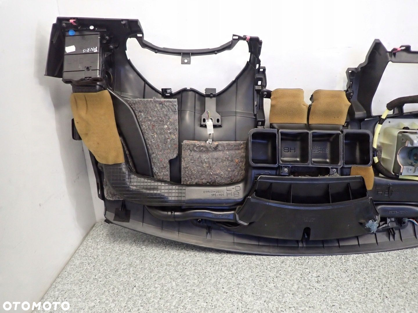TOYOTA AURIS I E15 3D 07- PODUSZKI POWIETRZNE ZESTAW EUROPA SRSY AIRBAG - 15