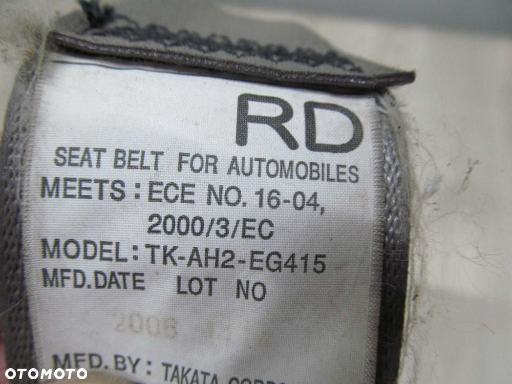 NISSAN CABSTAR MAXITY NT400 PAS BEZPIECZENSTWA KIEROWCY LEWY TK-AH2-EG415 07-15 - 5