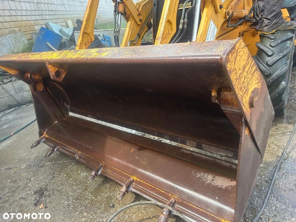 Case Koparko-Ładowarka CASE 580 SLE 580SLE Osprzęt 3 łyżki Skarpówka - 10