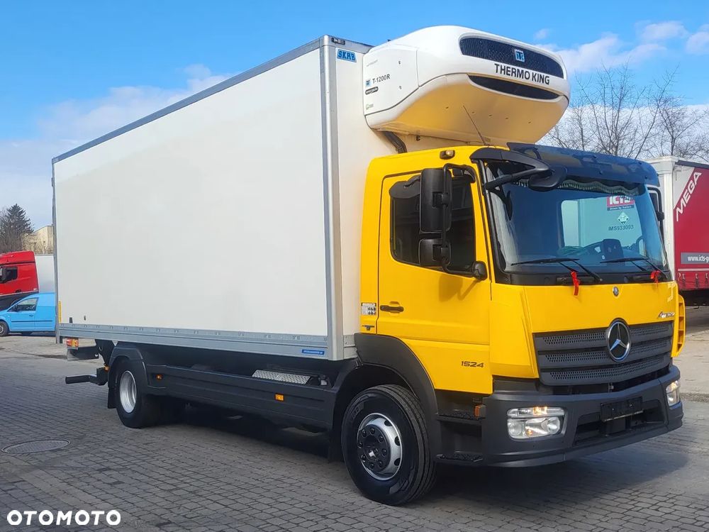 Mercedes-Benz **Mercedes Atego 1524 Chłodnia + Winda Euro 6 2018 / 240 tys. km / 15 EP / Pneumatyka / Tempomat** - 1