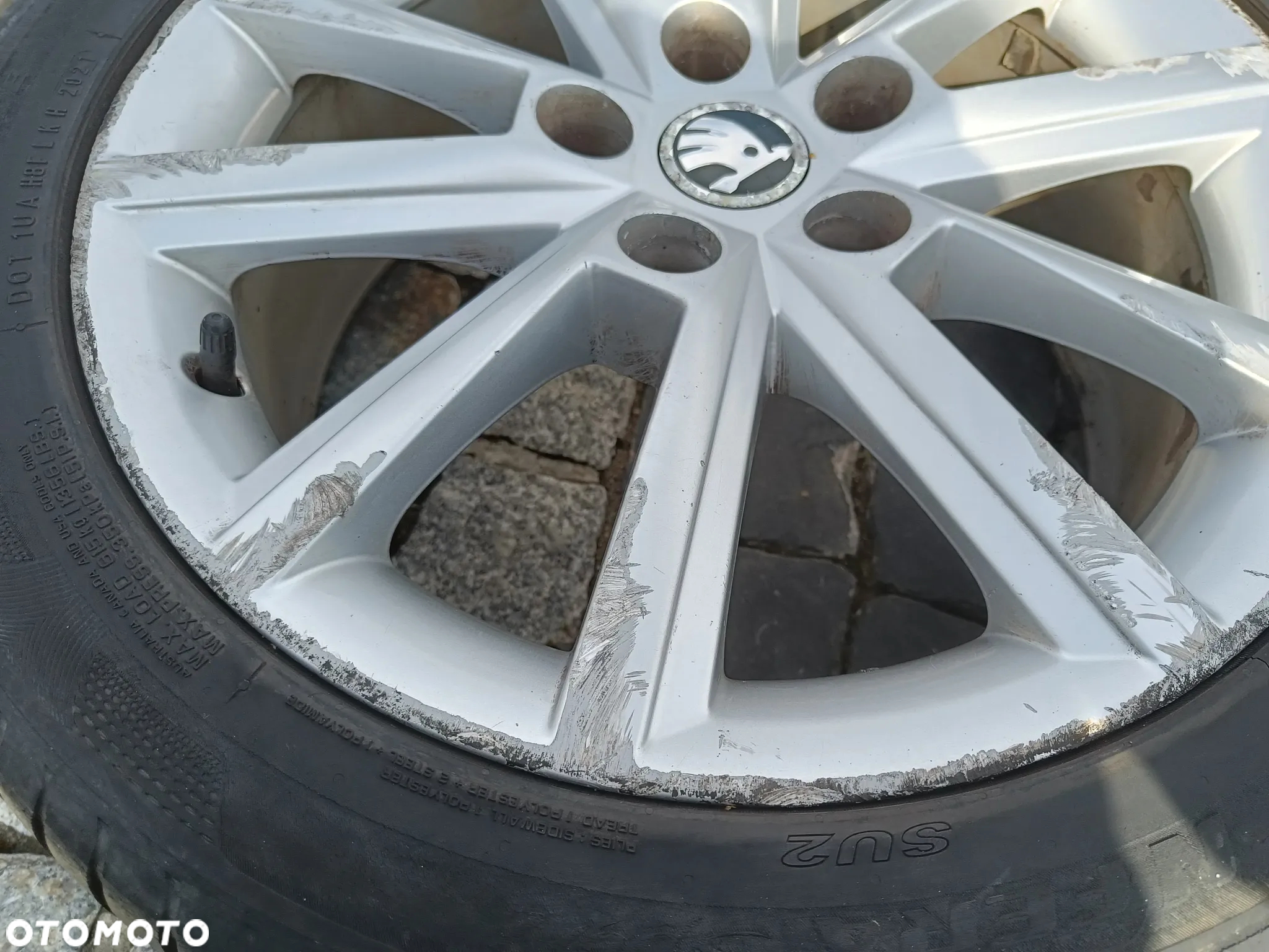 Felgi Aluminiowe 17 Skoda Octavia 3 5x112 ET49 5E0601025E Koła VW Seat Audi - 17