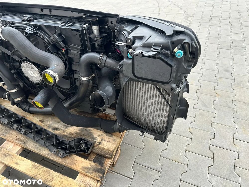 VW TOUAREG 7P 10-18R PAS PRZEDNI LAMPY KOMPLET CHLODNICE - 9