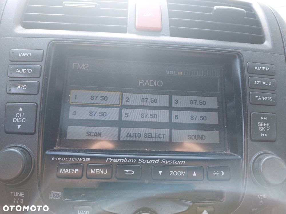 RADIO ODTWARZACZ WYŚWIETLACZ ZMIENIARKA MODUŁ BLEUTOOTH ACCORD VII - 4