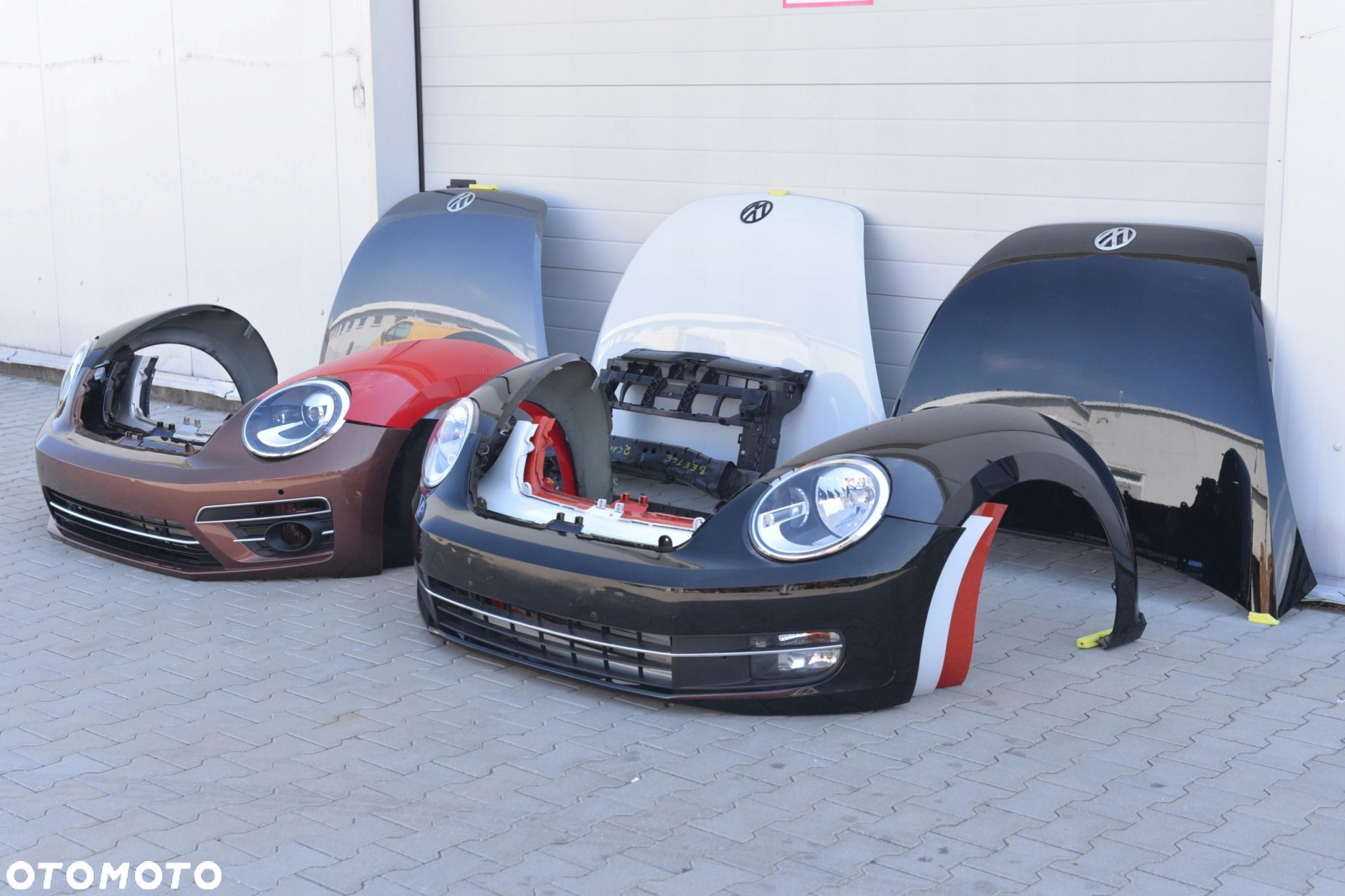 MASKA ZDERZAK BŁOTNIK LAMPA H7 XENON PAS BELKA VW BEETLE 5C 11-18 - 3
