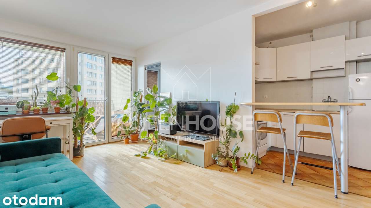 Rezerwacja ! Śródmieście | 37,5 m² | Balkon +widok na PKiN