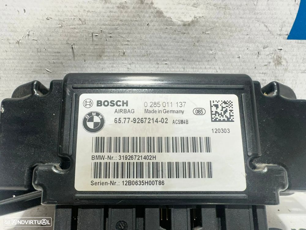.Módulo Centralina Airbag SRS Original BMW 9267214 2011 - 2018 - 8