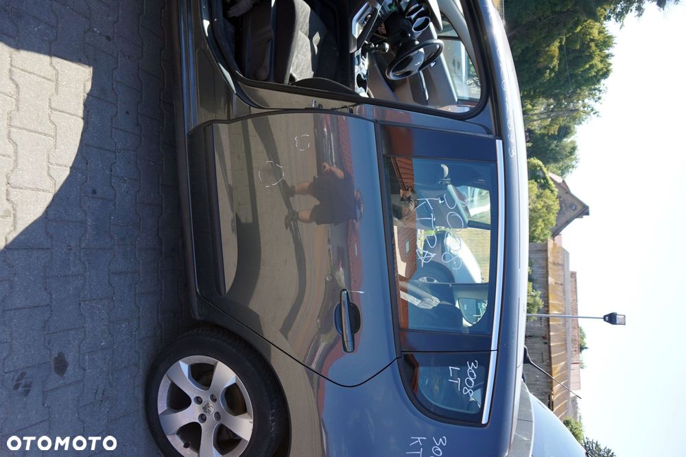 DRZWI TYLNE LEWE 3008 I KTPD  SZARY PEUGEOT 2009-2013 - 1