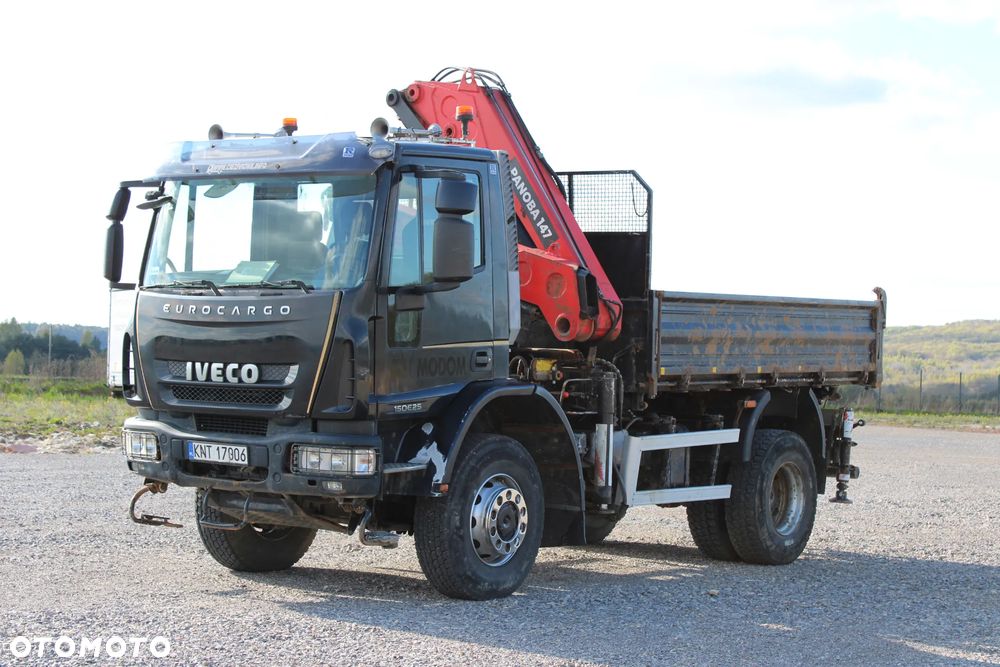 Iveco Eurocargo ML150E25WS Napęd 4x4 Reduktor Blokada Wywrotka Kiper Wywrot HDS Żuraw Dźwig Energetyka - 5