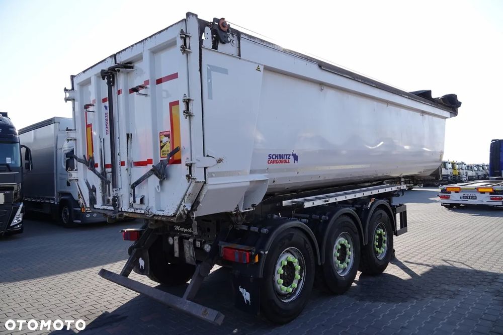 Schmitz Cargobull WYWROTKA 30 m3 / STALOWA / RYNNA WANNA HP / OŚ PODNOSZONA - 7