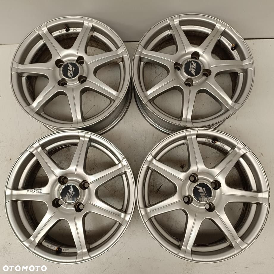 Alufelgi 4x100 15 Chevrolet Lanos Nissan Renault Kia Hyundai (F9252) - 1