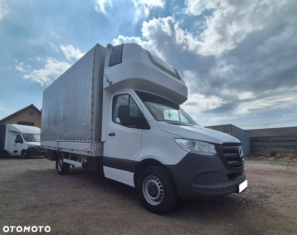 Mercedes-Benz SPRINTER 315 AUTOMAT GWARANCJA PRODUCENTA 09.2027 9G-TRONIC PLANDEKA FIRANA 10EP BEZKLUCZYKOWY DOSTĘP SALON PL BEZWYPADKOWY BEZ WKŁADU SERWIS ASO FV23% 2.0 150KM - 14