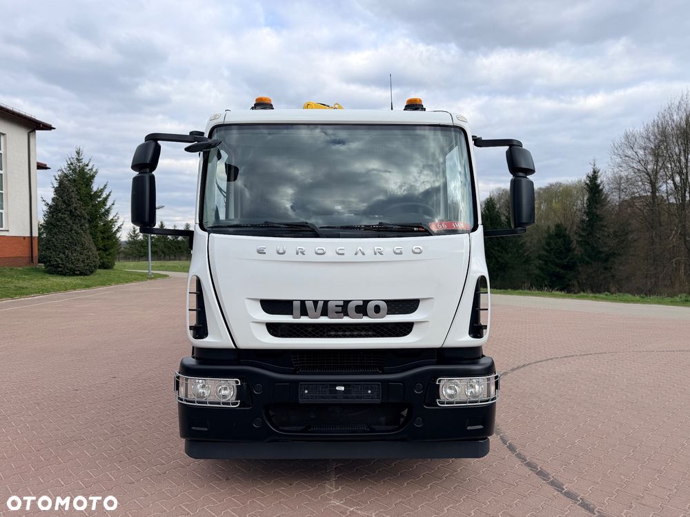 Iveco EUROCARGO 180E25 / Euro 6 / 4X2 / SKRZYNIOWY 7,5m + HDS HYVA HB150X UDŹWIG 5 200KG / STEROWNIE / RADIOWE / ROTATOR / AUTOMAT - 6