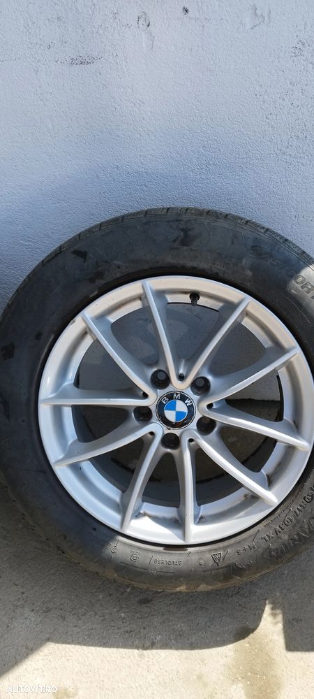 Set jante BMW Style 304 7.5J x 17 ET 32 cu anvelope iarna 225/60/17 Dedicate BMW X3 F25 - 5