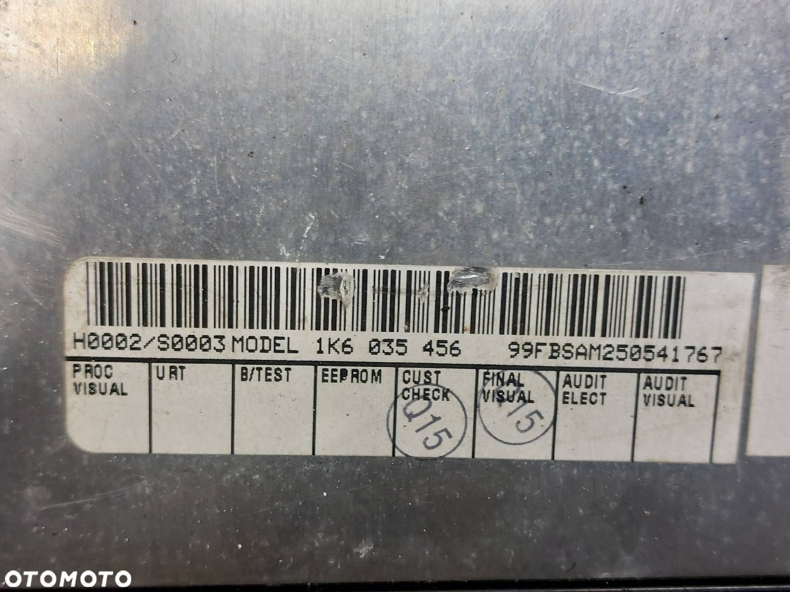 WZMACNIACZ AUDIO VW JETTA V 1K6035456 - 3