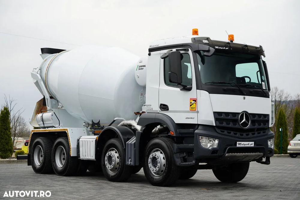 Mercedes-Benz AROCS 3540 / BETONIERĂ 9M3 / 8x4 / AUTOMATĂ / 2022 - 1