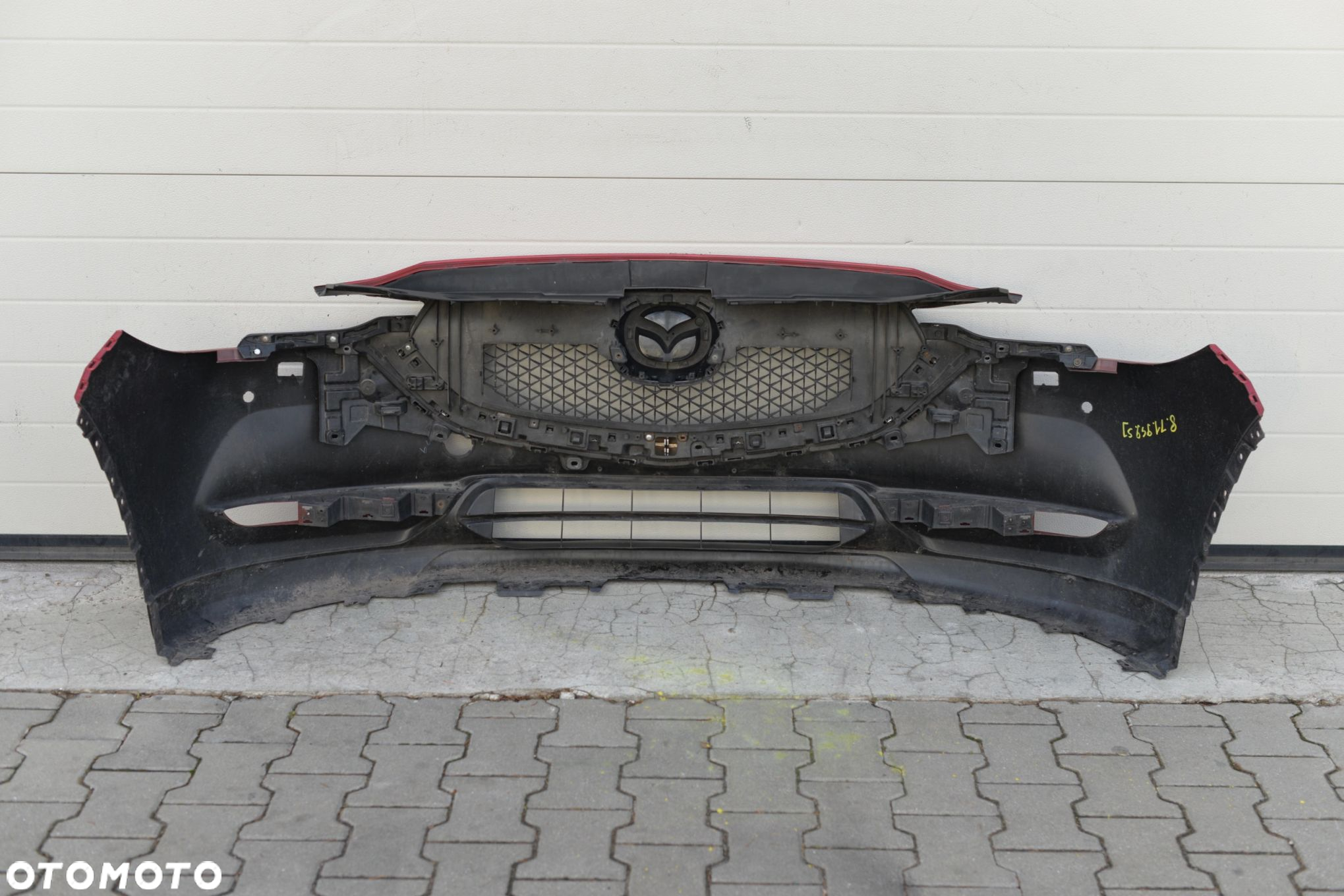 MAZDA CX5 CX-5 II 2 ZDERZAK PRZÓD PRZEDNI + GRILL KB8A-50031 - 4