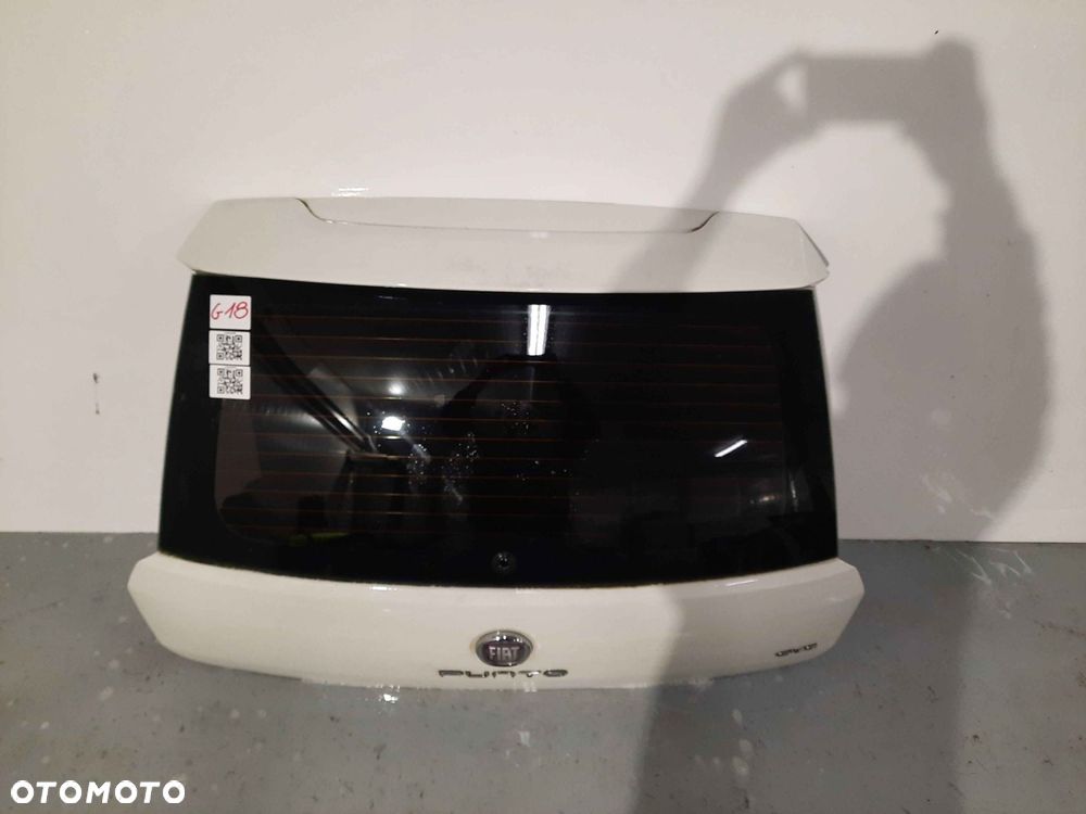 } KLAPA TYŁ TYLNA BAGAŻNIKA DO FIAT GRANDE PUNTO EVO 296/A BIAŁA - 6
