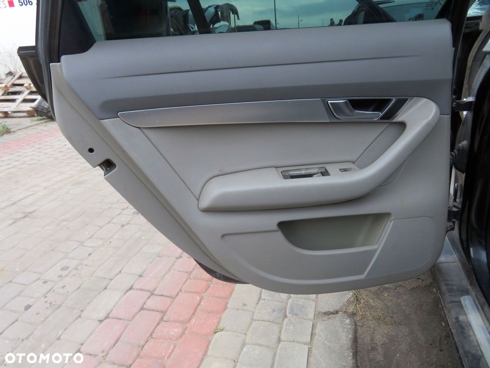 DRZWI TYLNE LEWE A6 C6 KOMBI LZ9Y  CZARNY AUDI 2004-2008 - 6